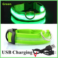 Cats & Dog Led Luminous USB Charge Collar
