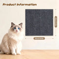 Cat Scratching Patches Cuttable Wall Mounted Scratcher Mats for Indoor Furniture Pet Supplies Wear-Resistant Scratch Resistant Protector(4Pcs)